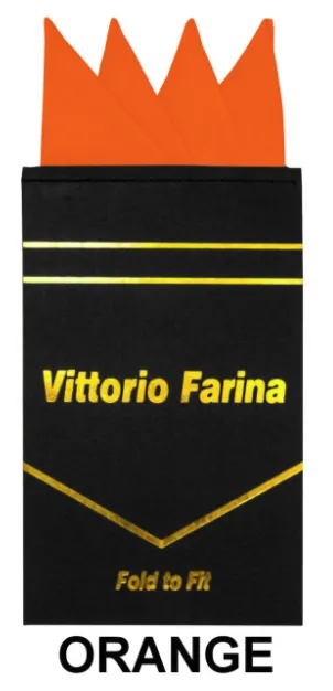 Pre-Fold Card Pocket Square (10 Colors)