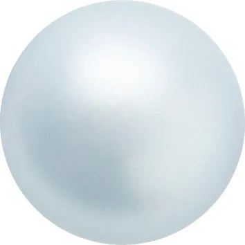 Preciosa 131 10 011 Round Pearl MAXIMA 1H, Pearl Effect Light Blue (73000)
