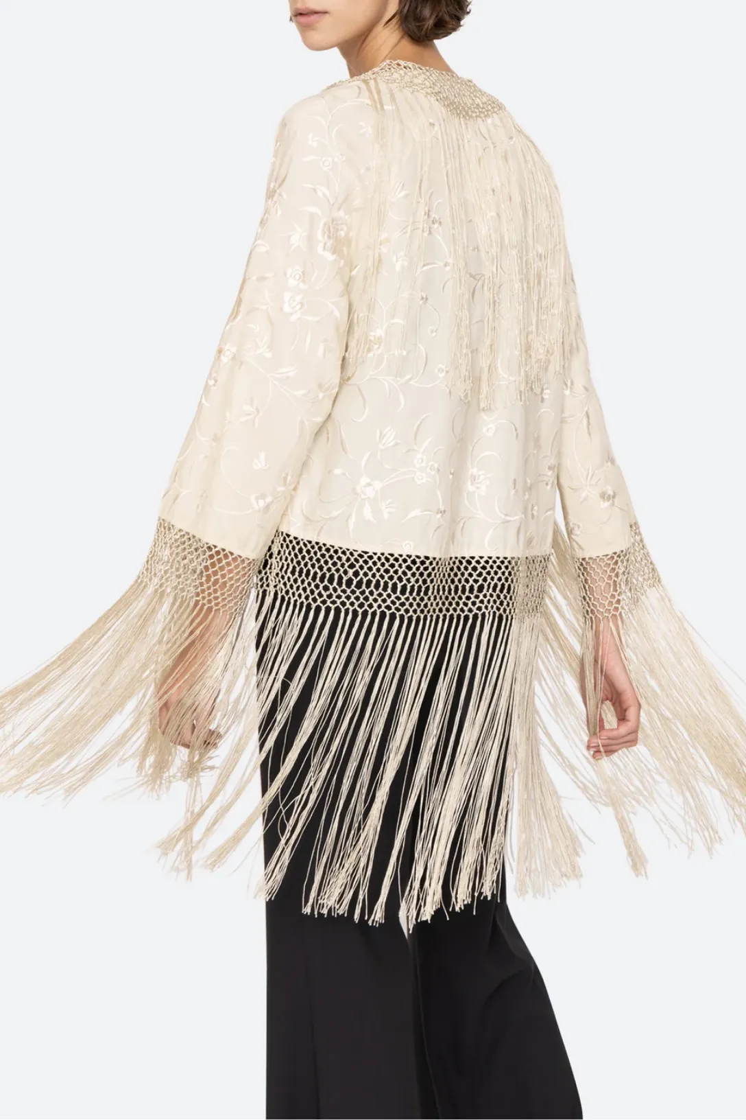 Priscilla Shawl | Cream