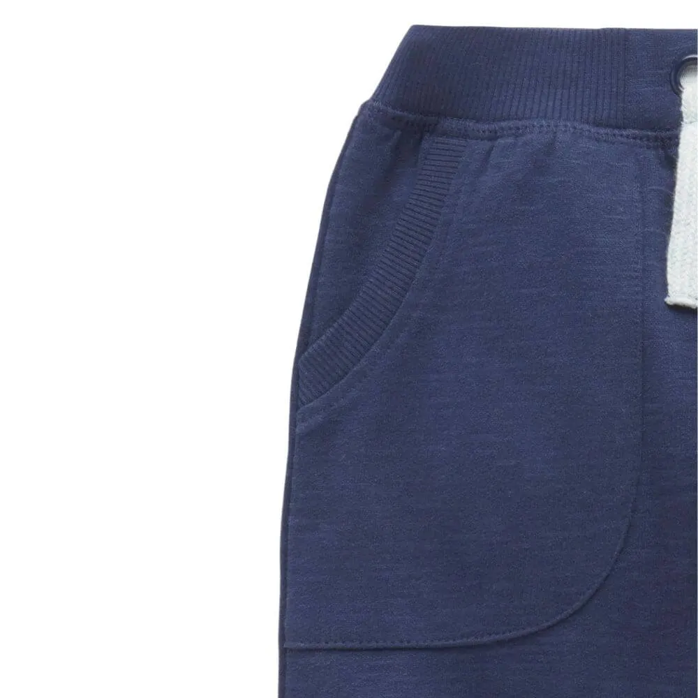 Purebaby Slouchy Pants, Navy