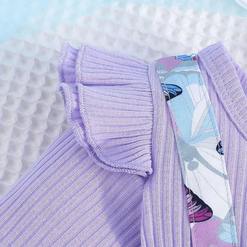 Purple Butterfly Bodysuit