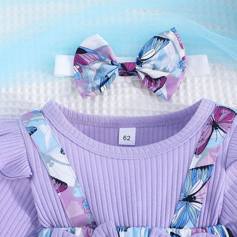 Purple Butterfly Bodysuit