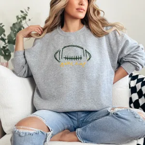 "Game Day" Relaxed Fit Classic Crew Unisex Sweatshirt