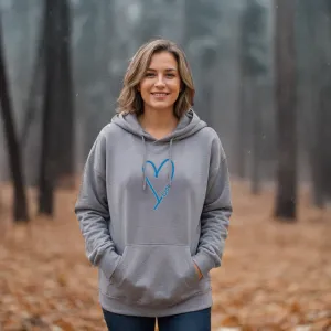 "Lion Heart" Relaxed Fit Classic Unisex Hoodie