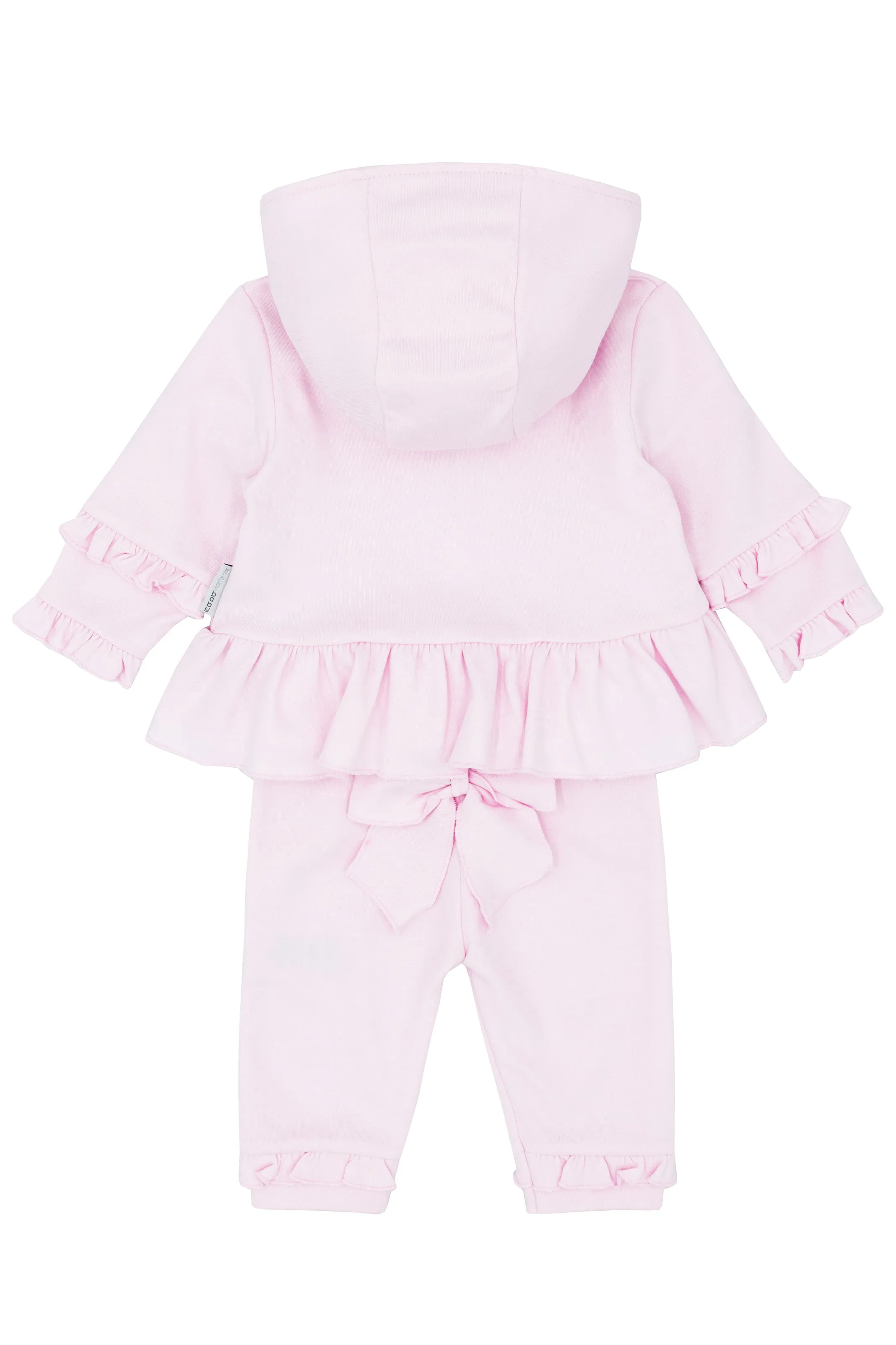 "Maia" Pink Bow Jacket, Blouse & Trousers