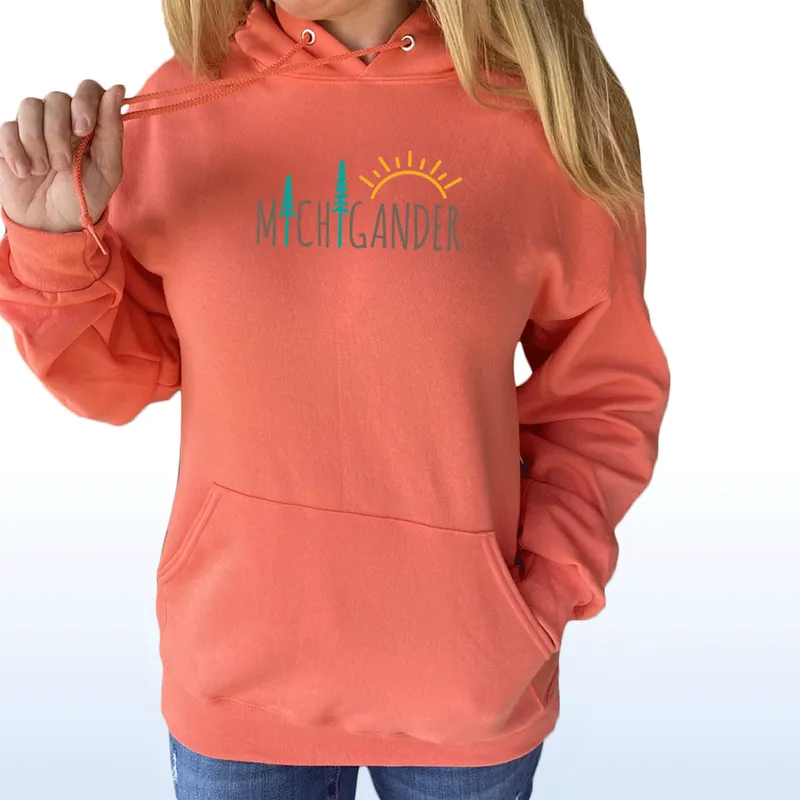 "Michigander" Relaxed Fit Classic Unisex Hoodie