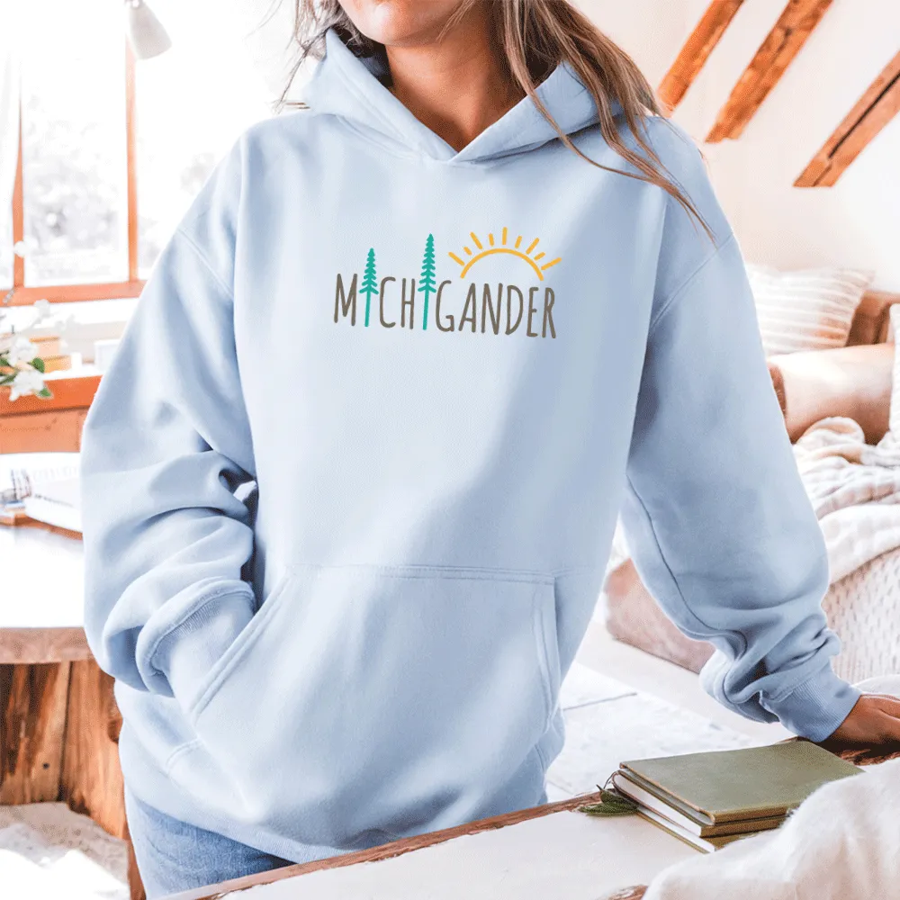 "Michigander" Relaxed Fit Classic Unisex Hoodie