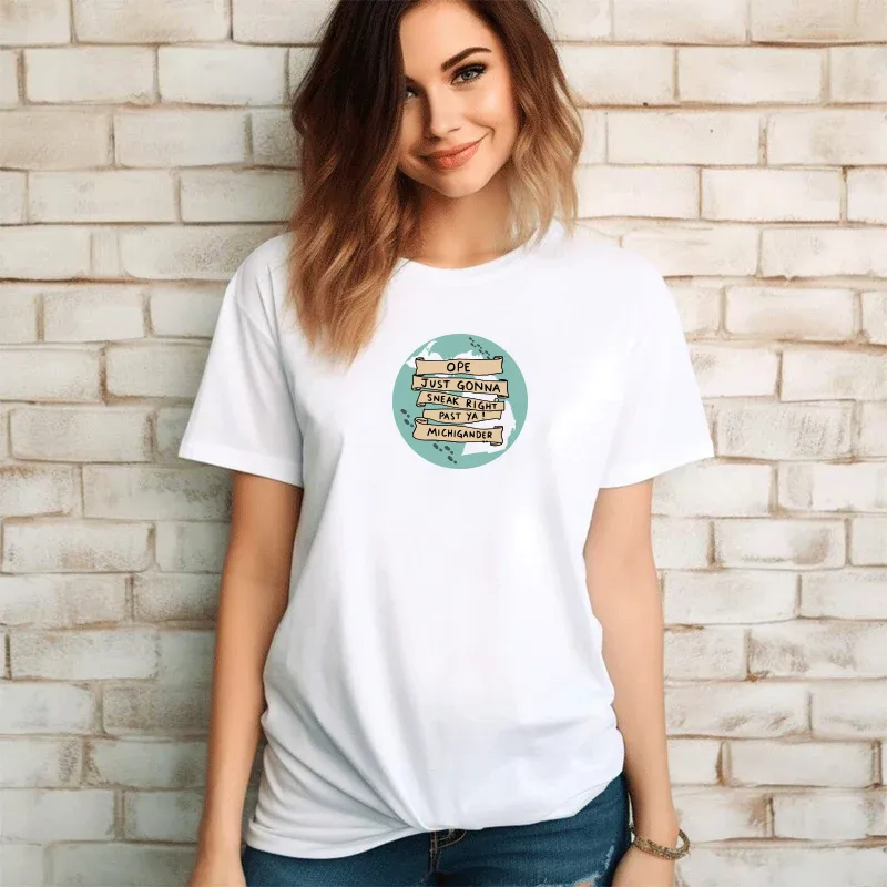 "Ope..." Relaxed Fit Crew Unisex T-Shirt