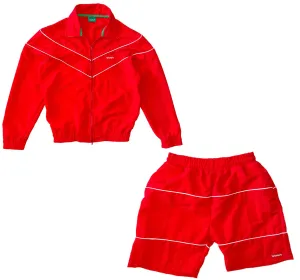 "Pinwheel" Windbreaker Short Set
