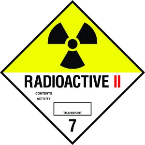 Radioactive I 7 sign diamond sign