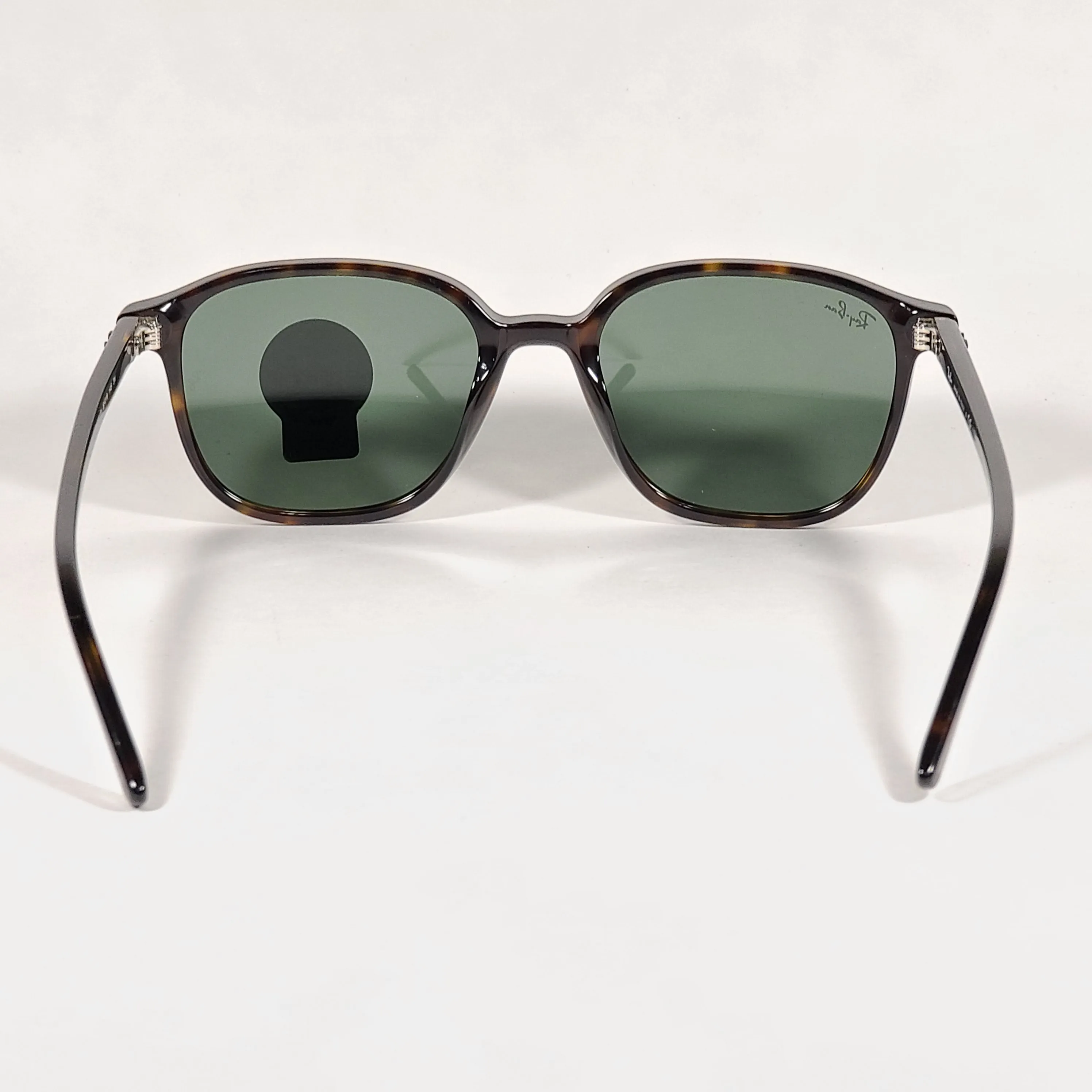Ray-Ban Leonard Square Sunglasses Brown Havana Tortoise Frame Green Lens RB2193 902/31