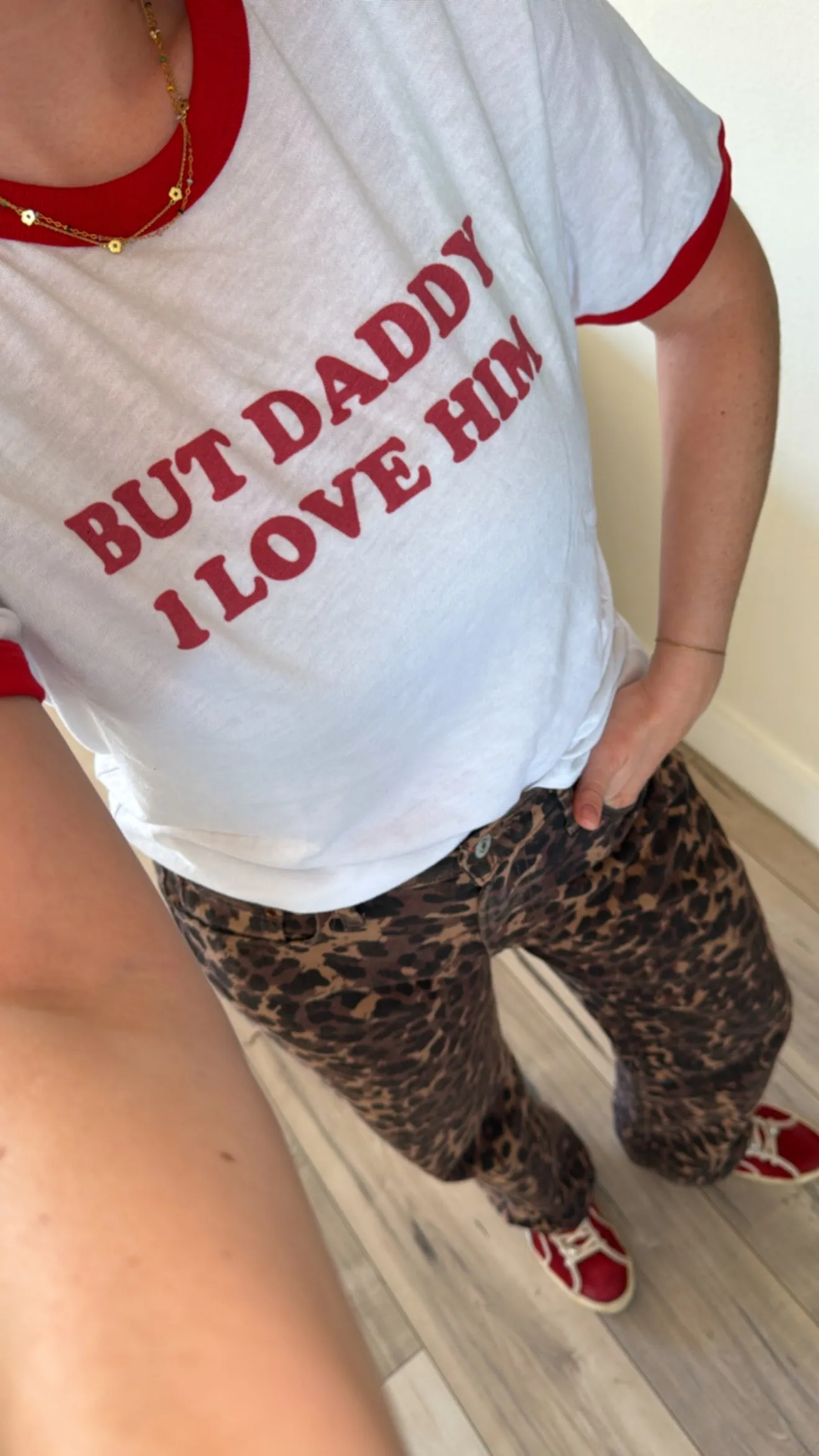 Reagan Baylee: But Daddy I Love Him Ringer Tee