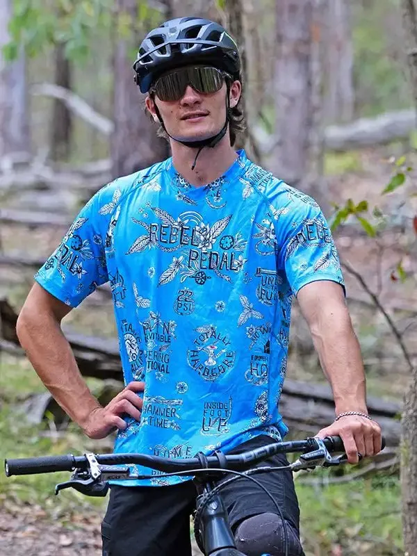 Rebel Pedal Men's MTB Jersey