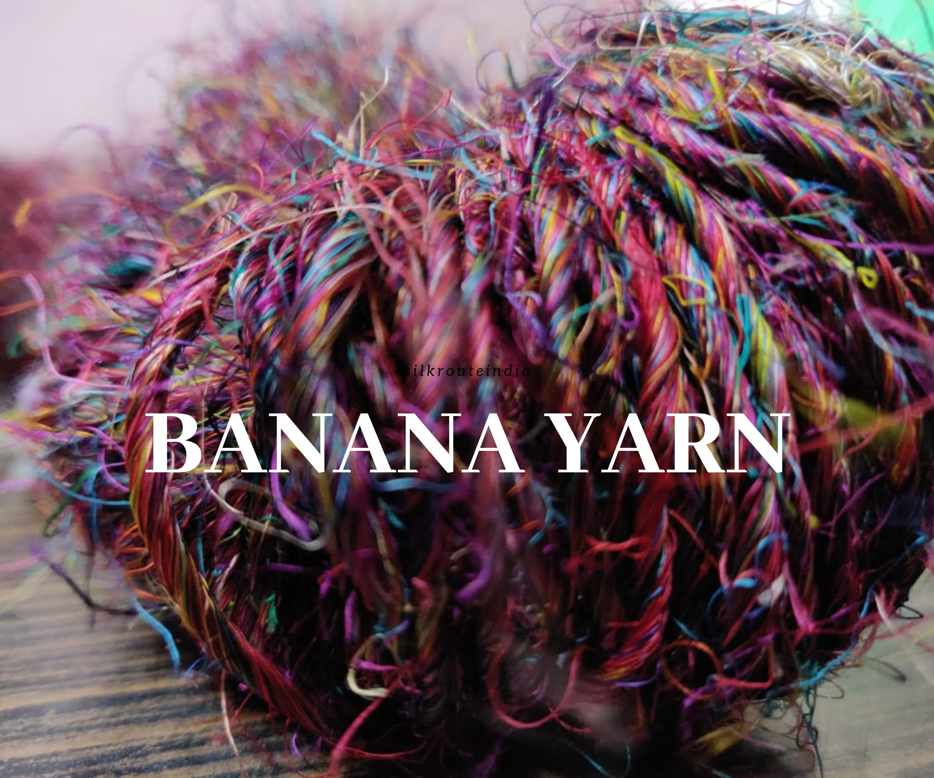 Recycled Banana Yarn- Multicolor
