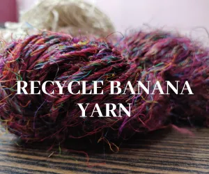 Recycled Banana Yarn- Multicolor