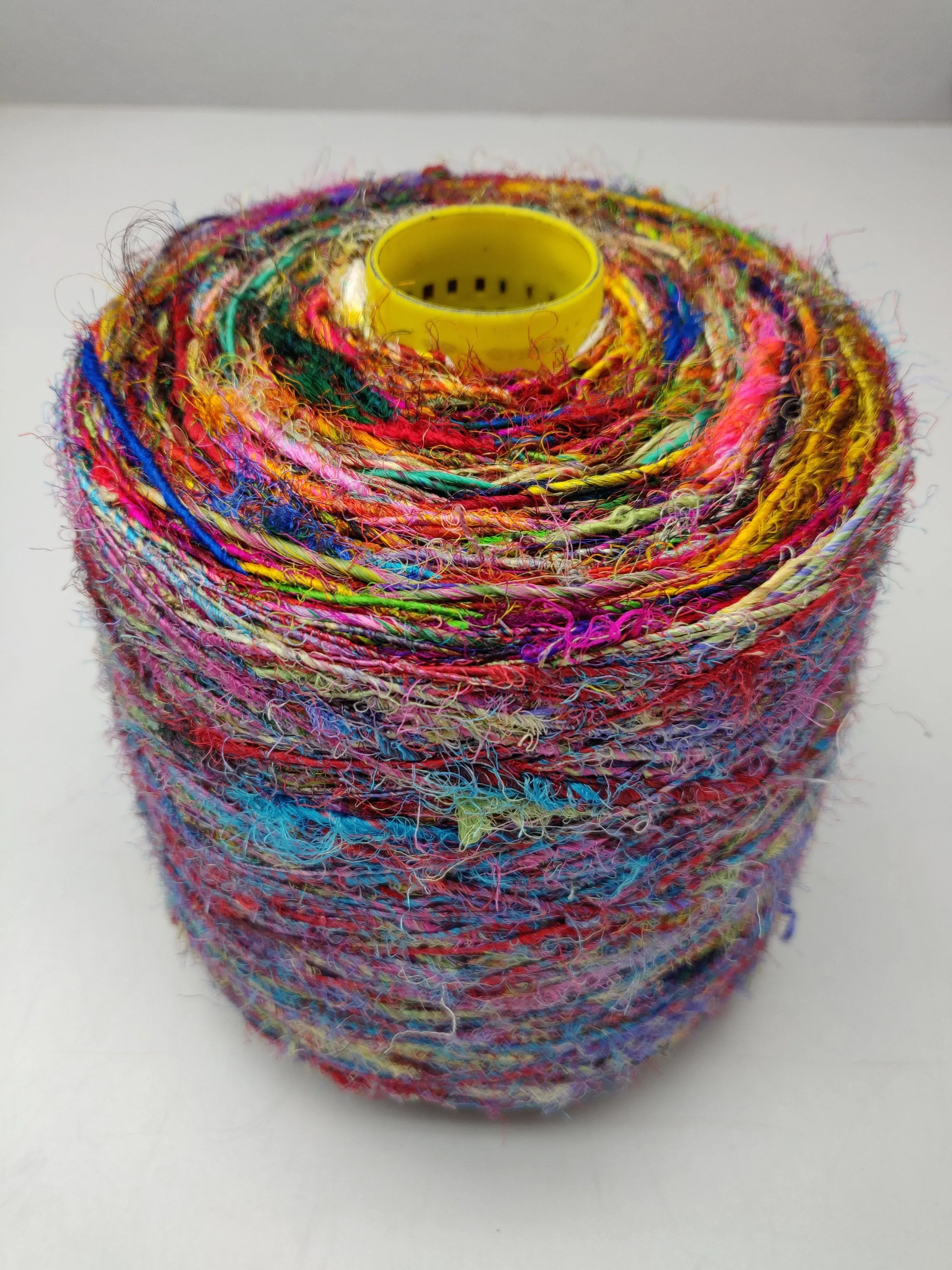 Recycled Sari Silk Yarn Prime - Multicolor