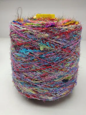 Recycled Sari Silk Yarn Prime - Multicolor
