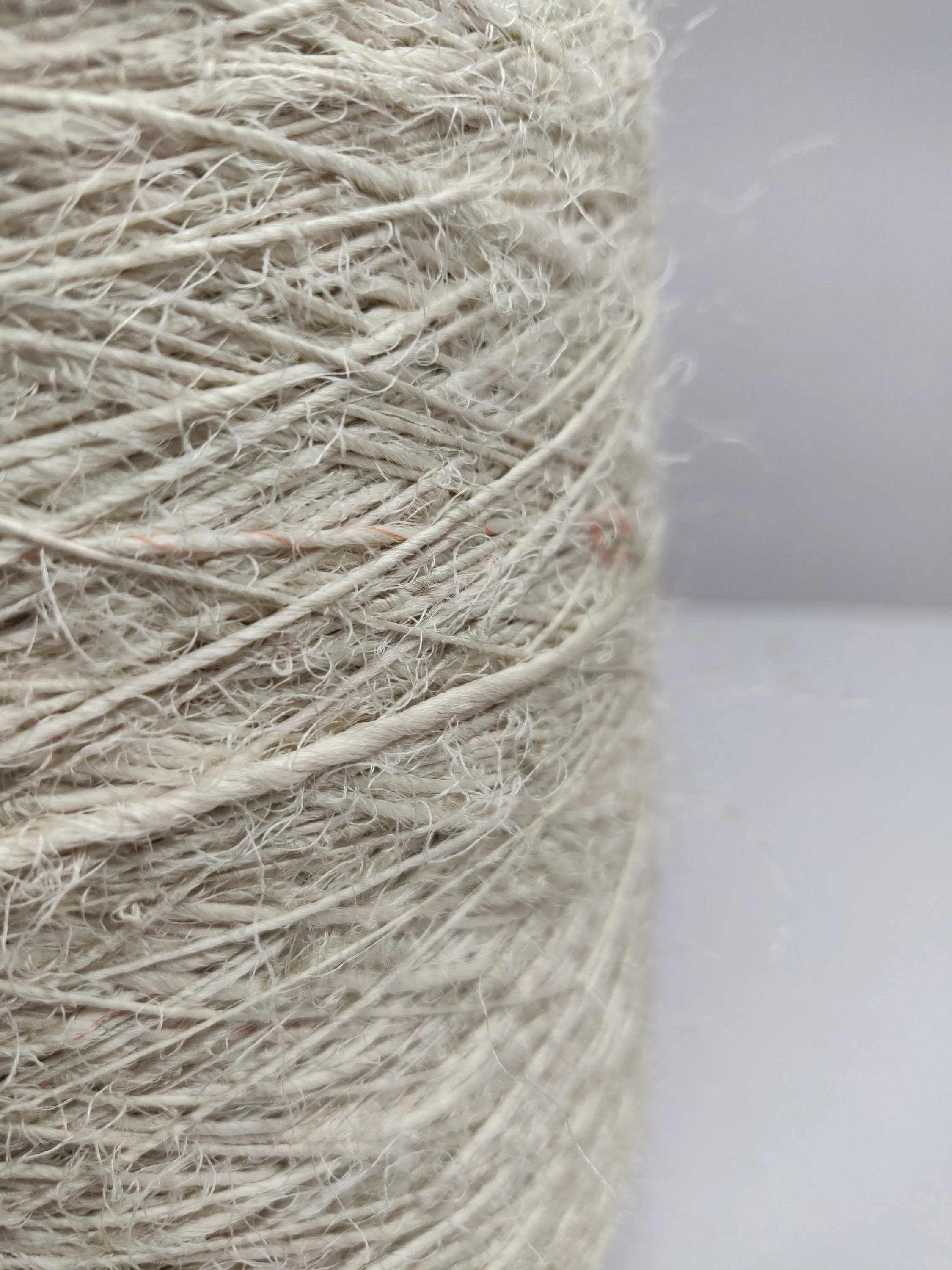 Recycled Sari Silk Yarn Prime White