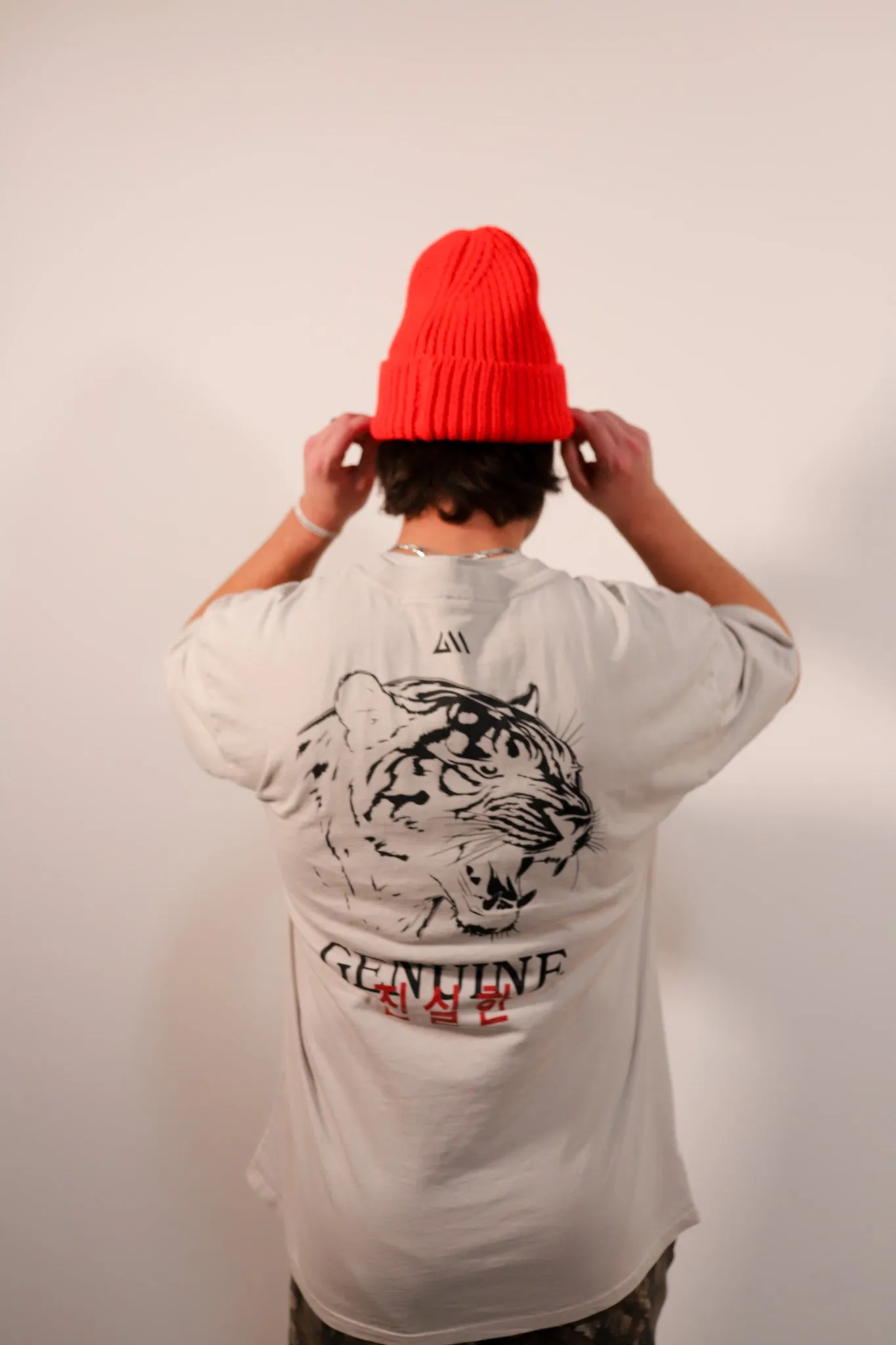 RED CHEETAH BEANIE