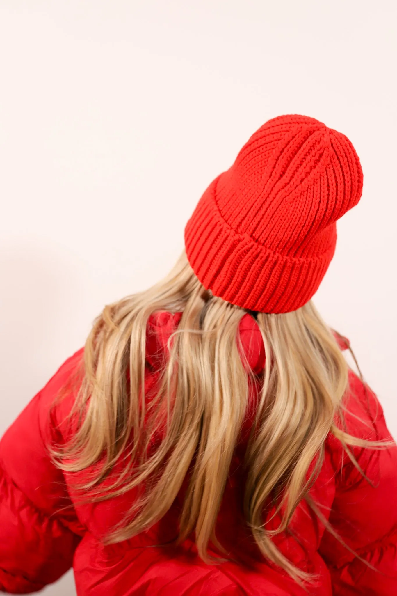 RED CHEETAH BEANIE
