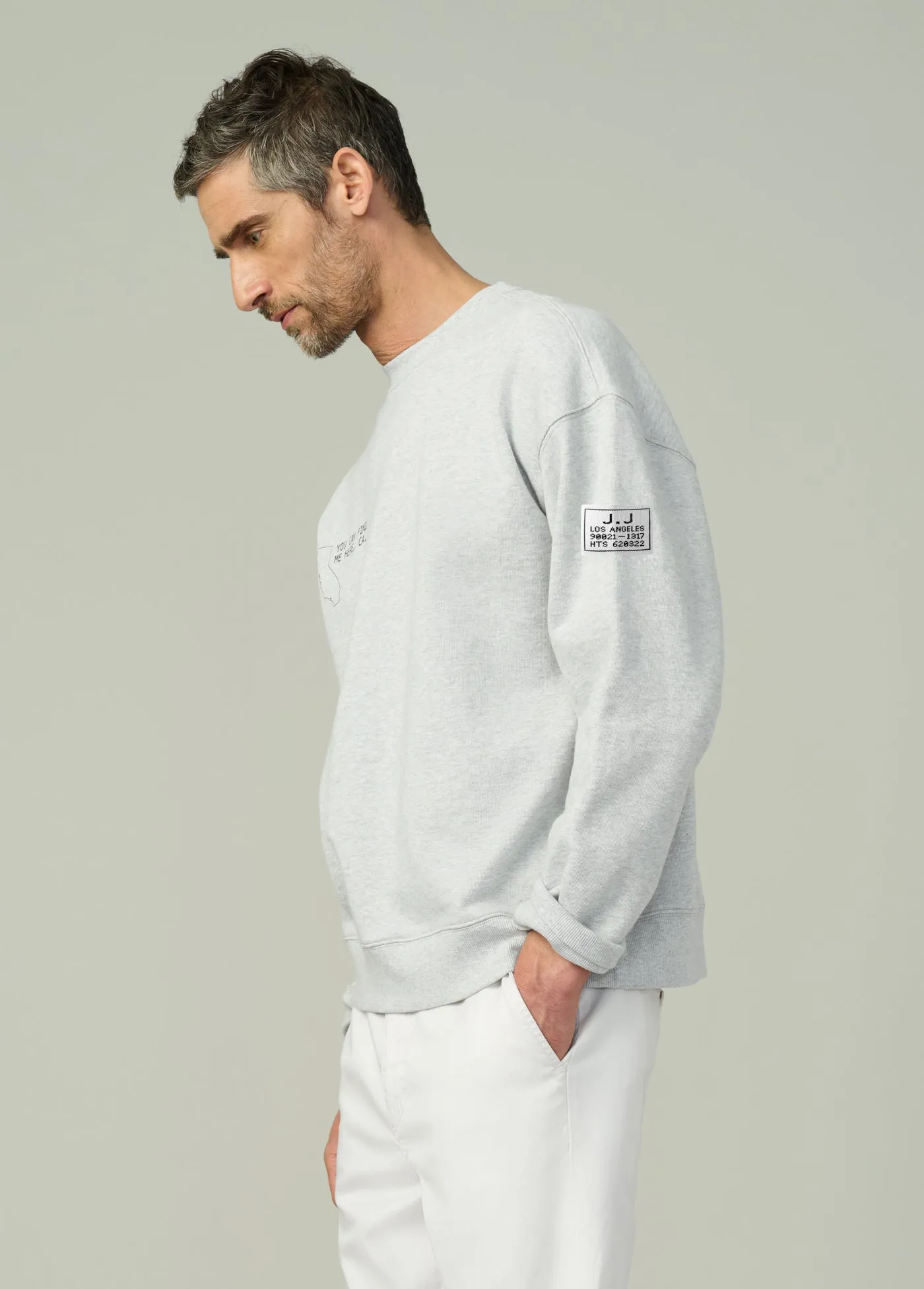 RELAXED CREWNECK SWEATSHIRT