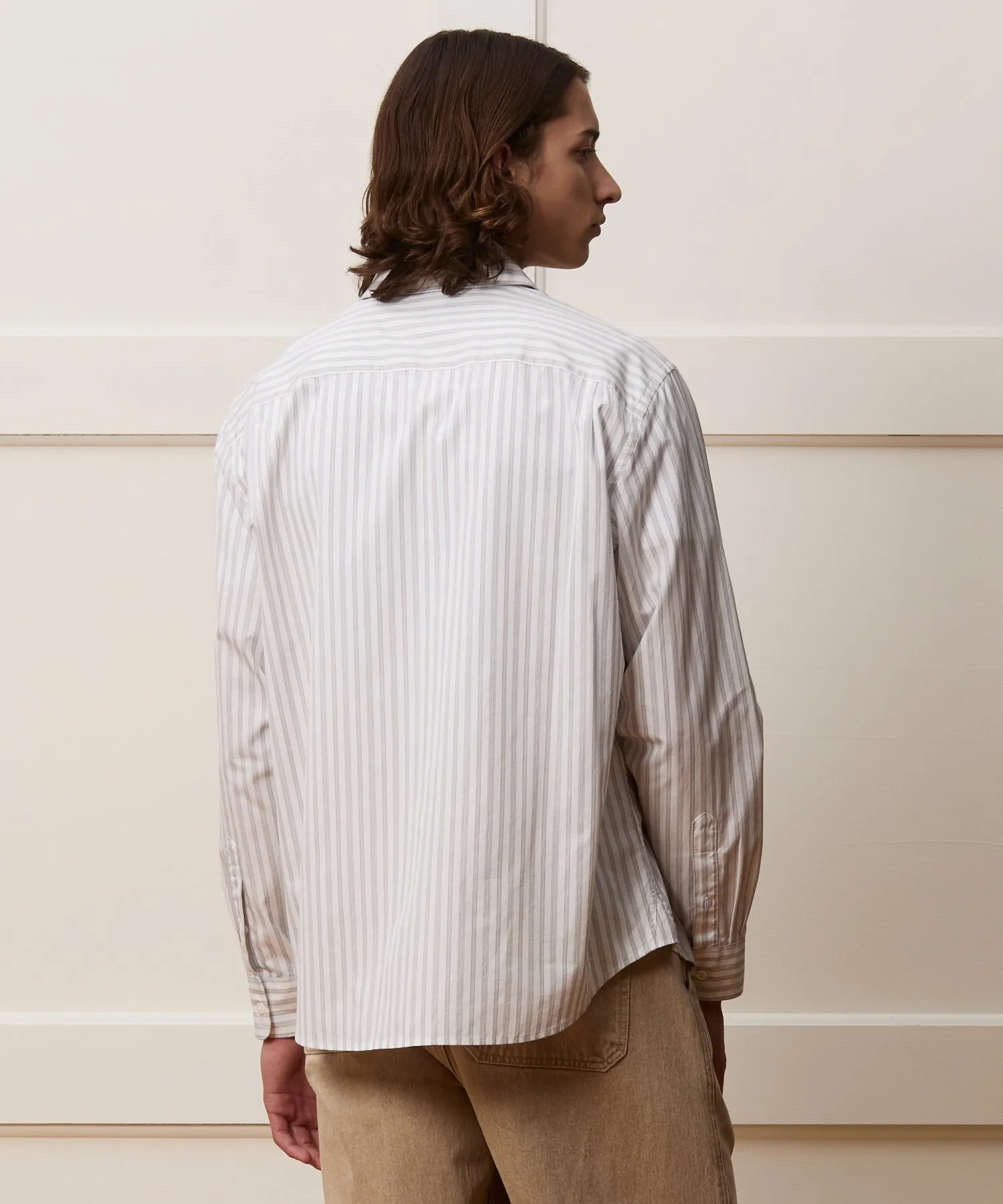 Relaxed Fit Poplin Shirt