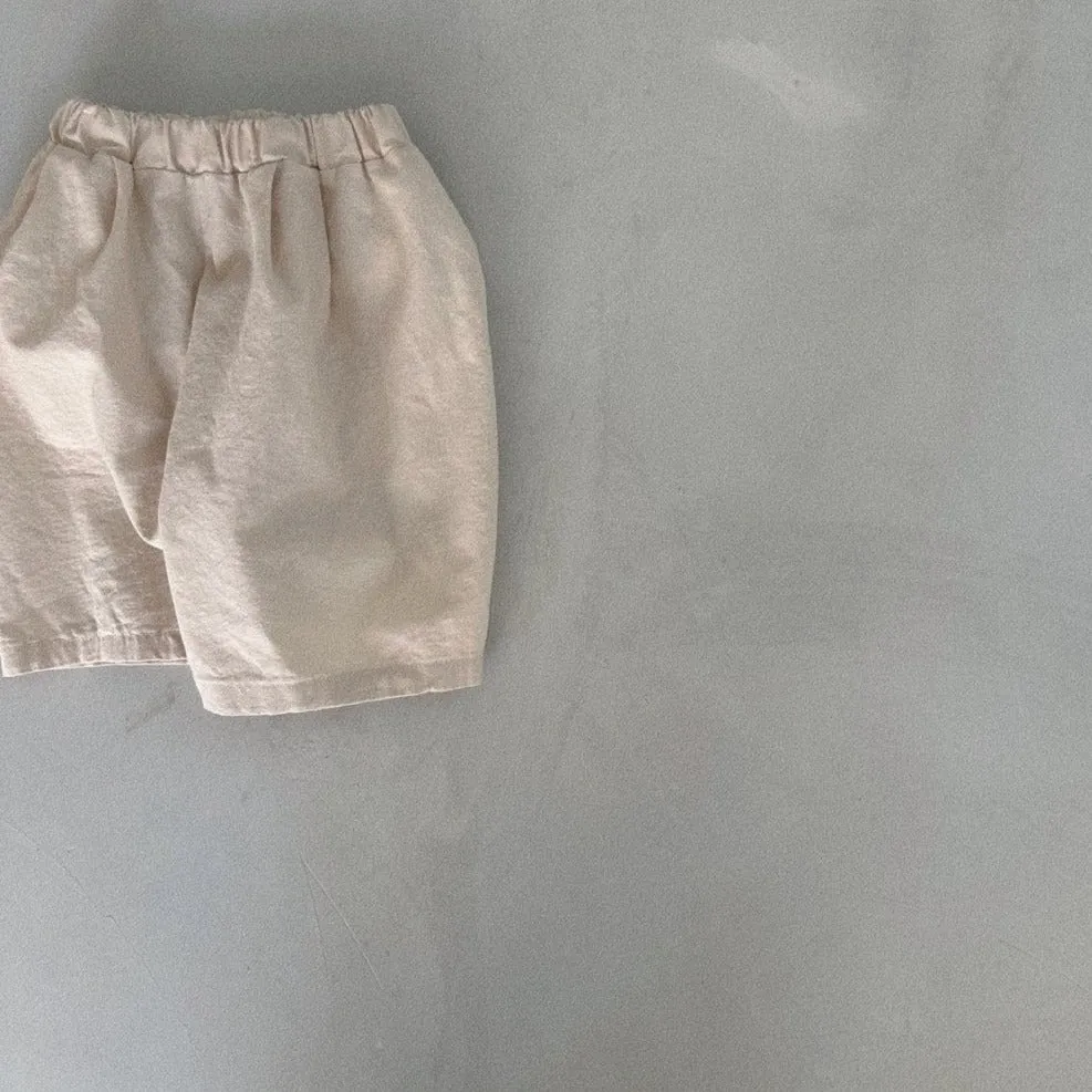 Relaxed Pants, Light Beige