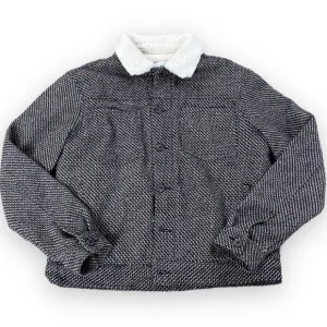 Rhythm Sherpa Lined Knit Trucker Jacket