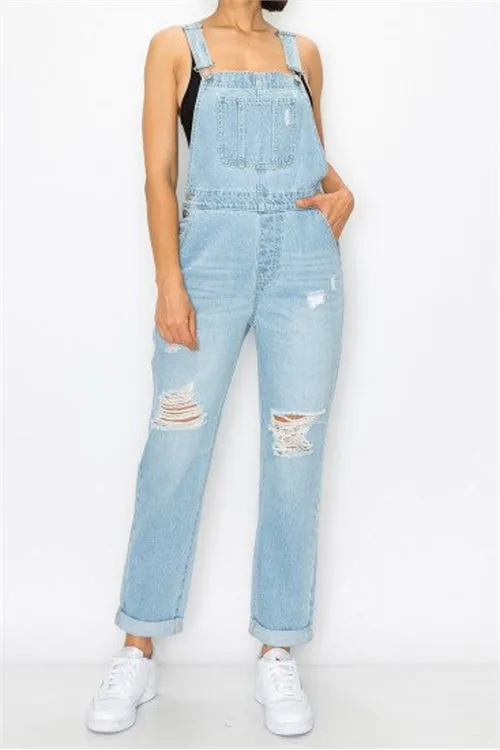 RIGID DESTRUCTED OVERALLS