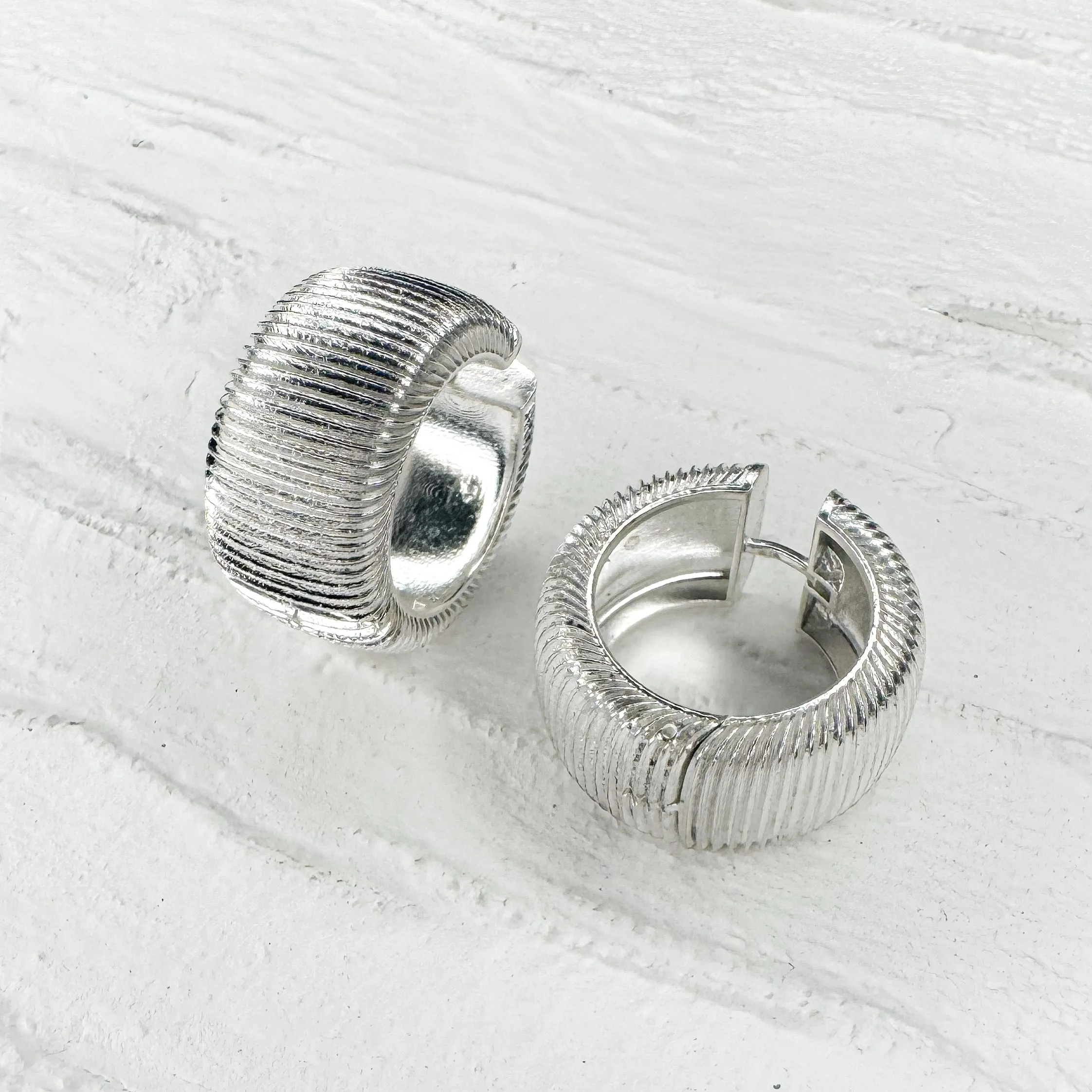 Rigid Jumbo Hoops Earrings