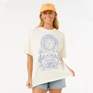 Rip Curl San Carlos Heritage Tee Bone
