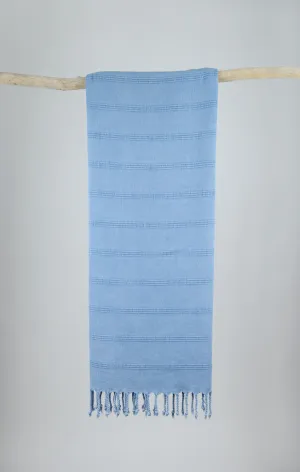 RIVIERA DENIM STONEWASHED TURKISH TOWEL