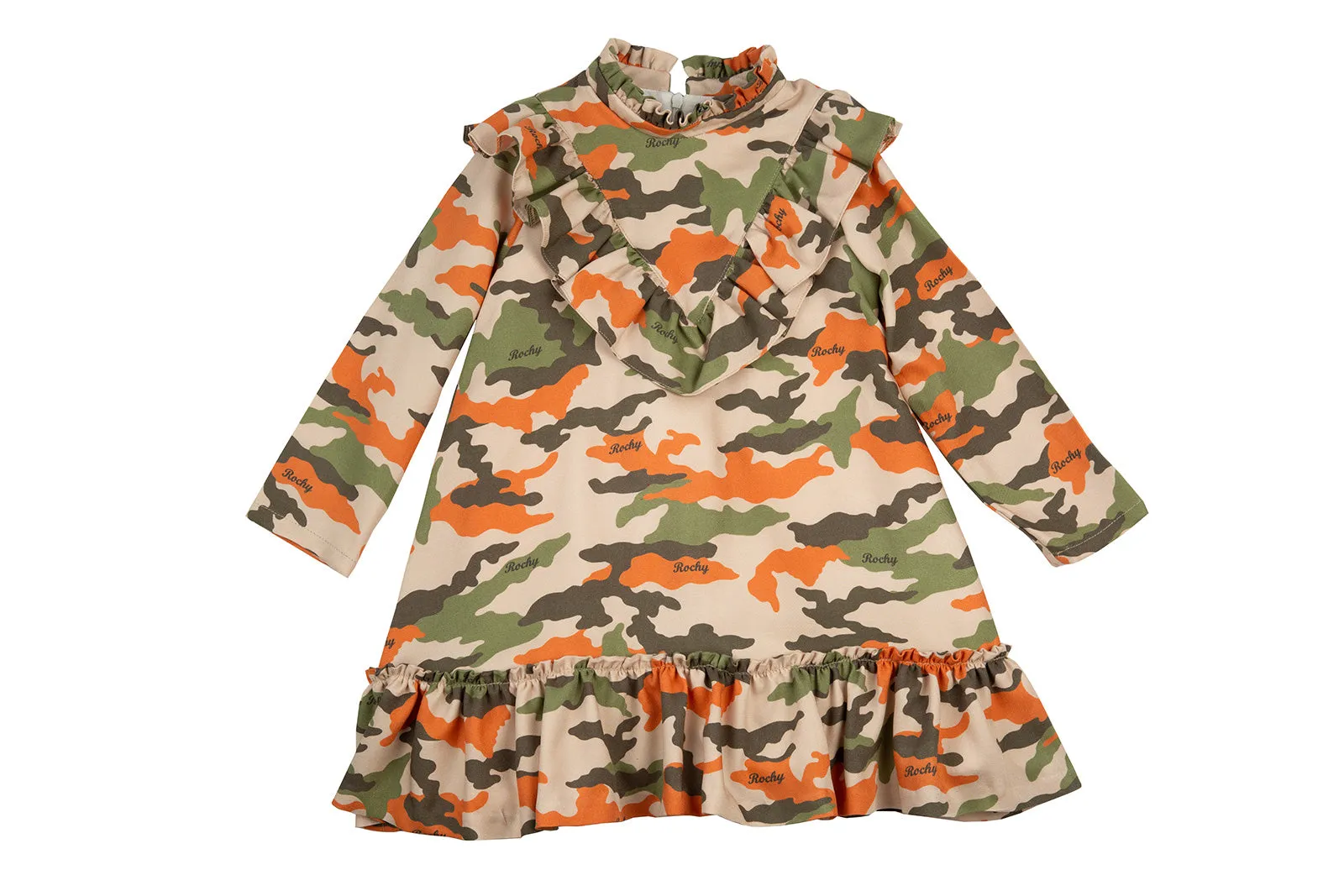 ROCHY Camuflage Girls Dress - NON RETURNABLE