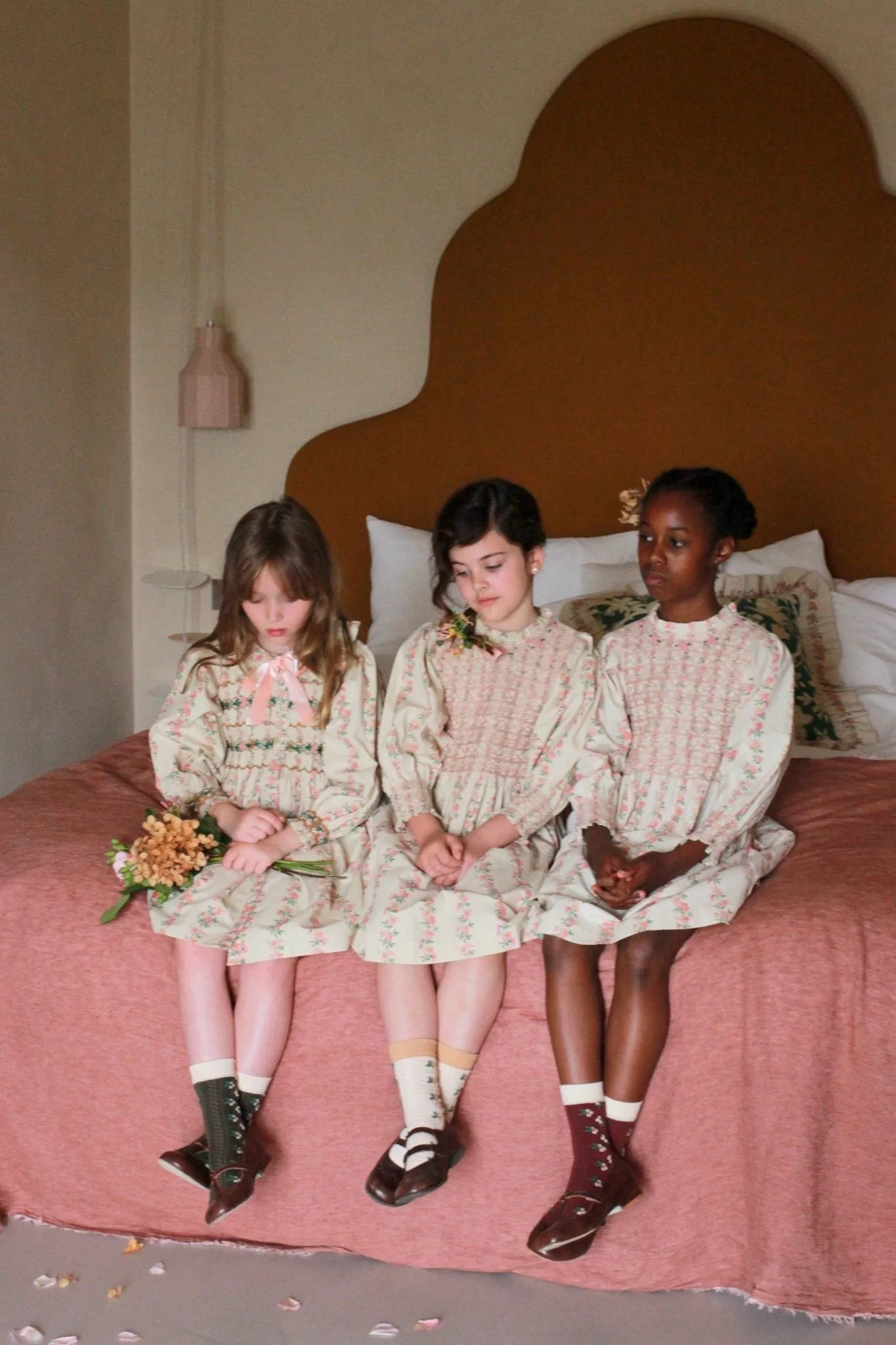 Romantic Long Tunique in Farandole Flowers by Bonjour