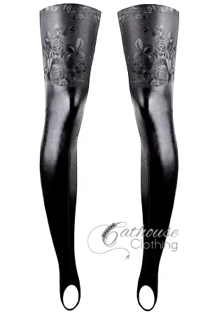 Rose stockings
