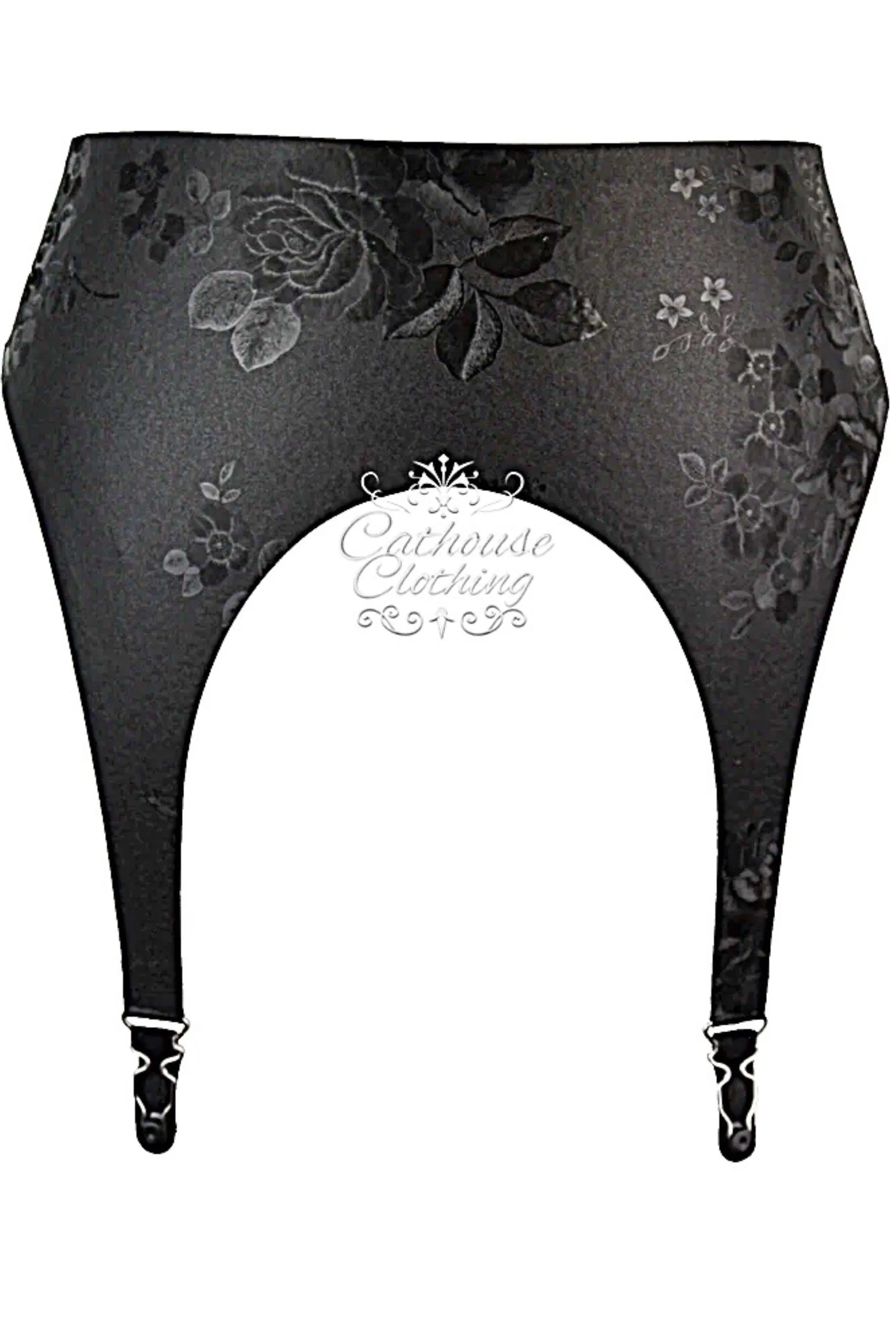 Rose suspender belt
