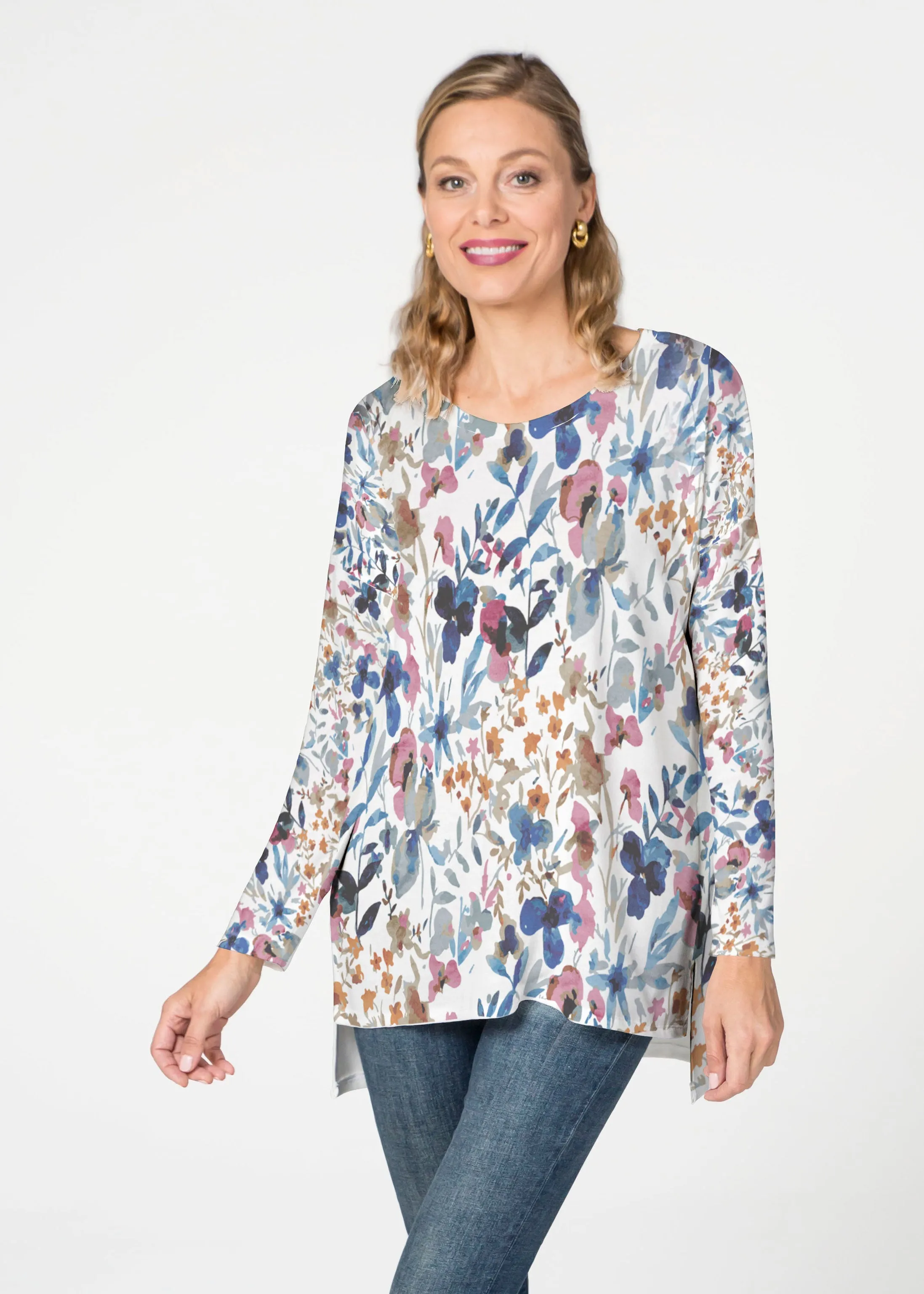 Rossa (8016) ~ Slouchy Butterknit Top