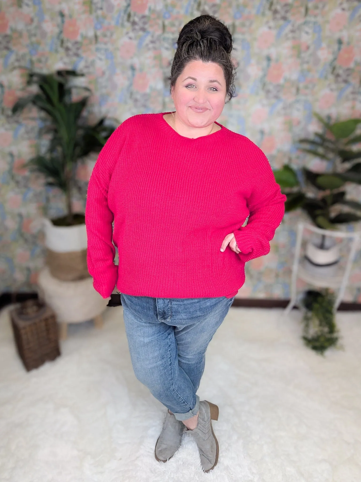 Rowan Slouchy Dolman Sweater (2 colors)