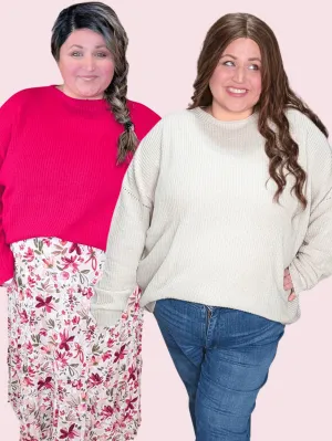 Rowan Slouchy Dolman Sweater (2 colors)