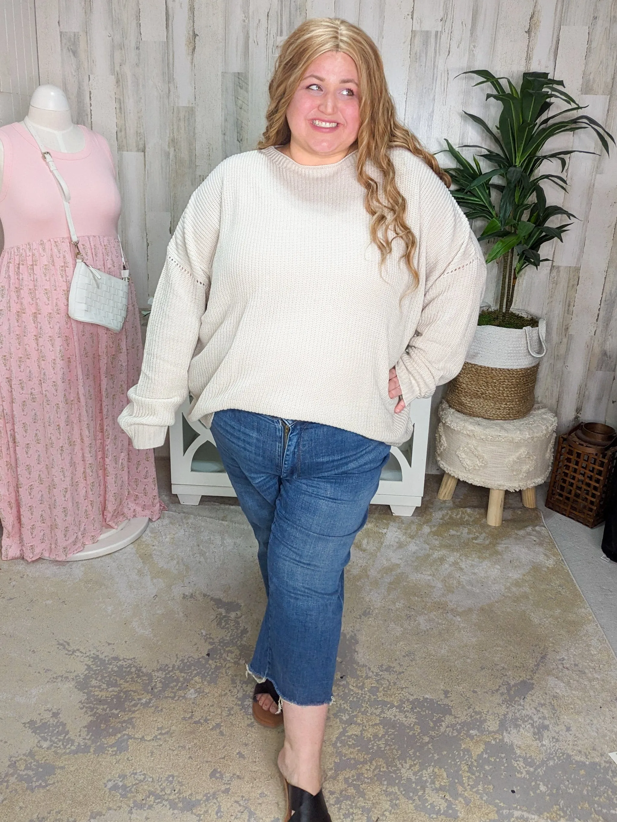 Rowan Slouchy Dolman Sweater (2 colors)