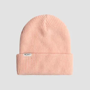 Roxy Island Fox Beanie Pale Dogwood - Womens