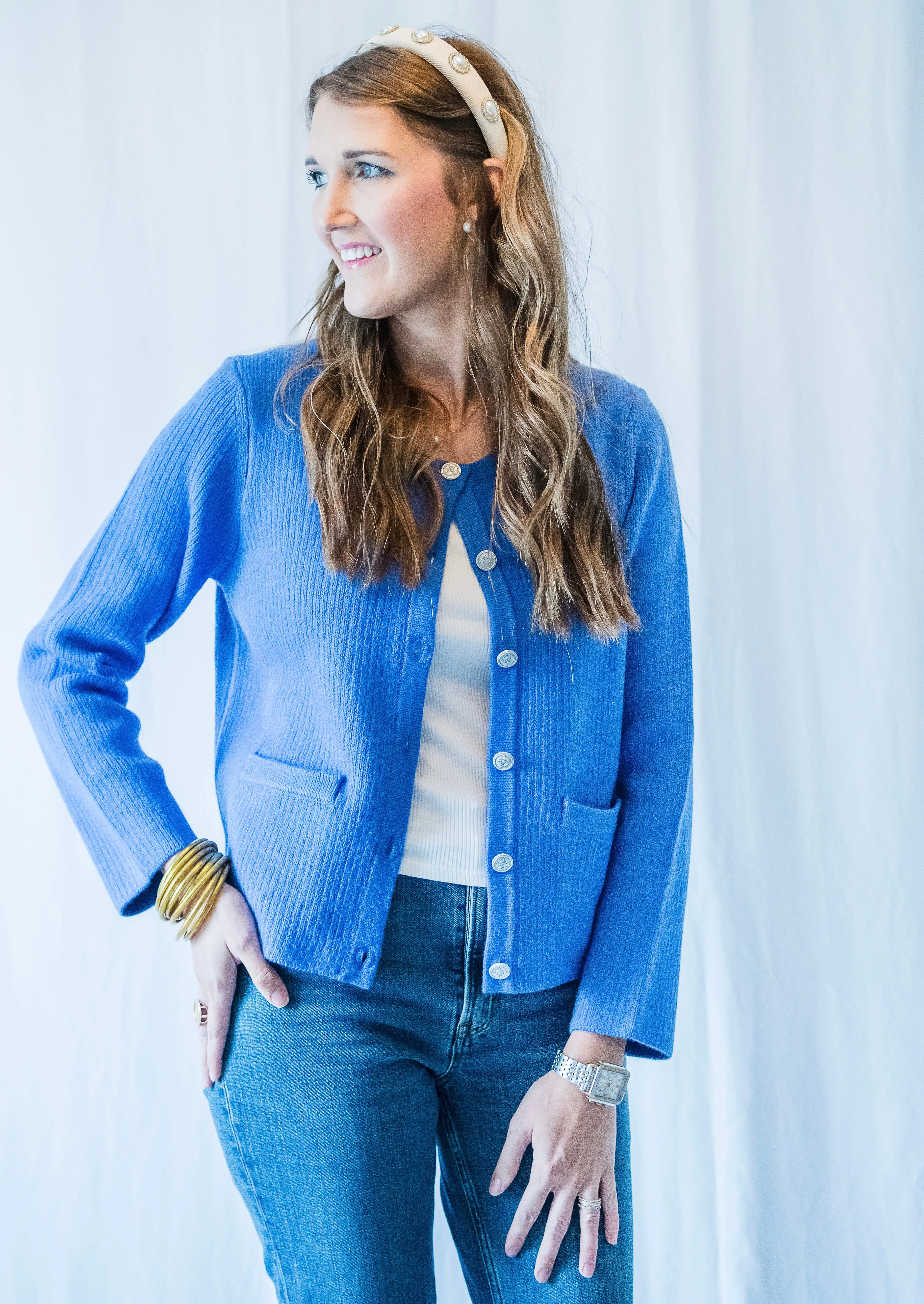 Royalty Blue Cardigan