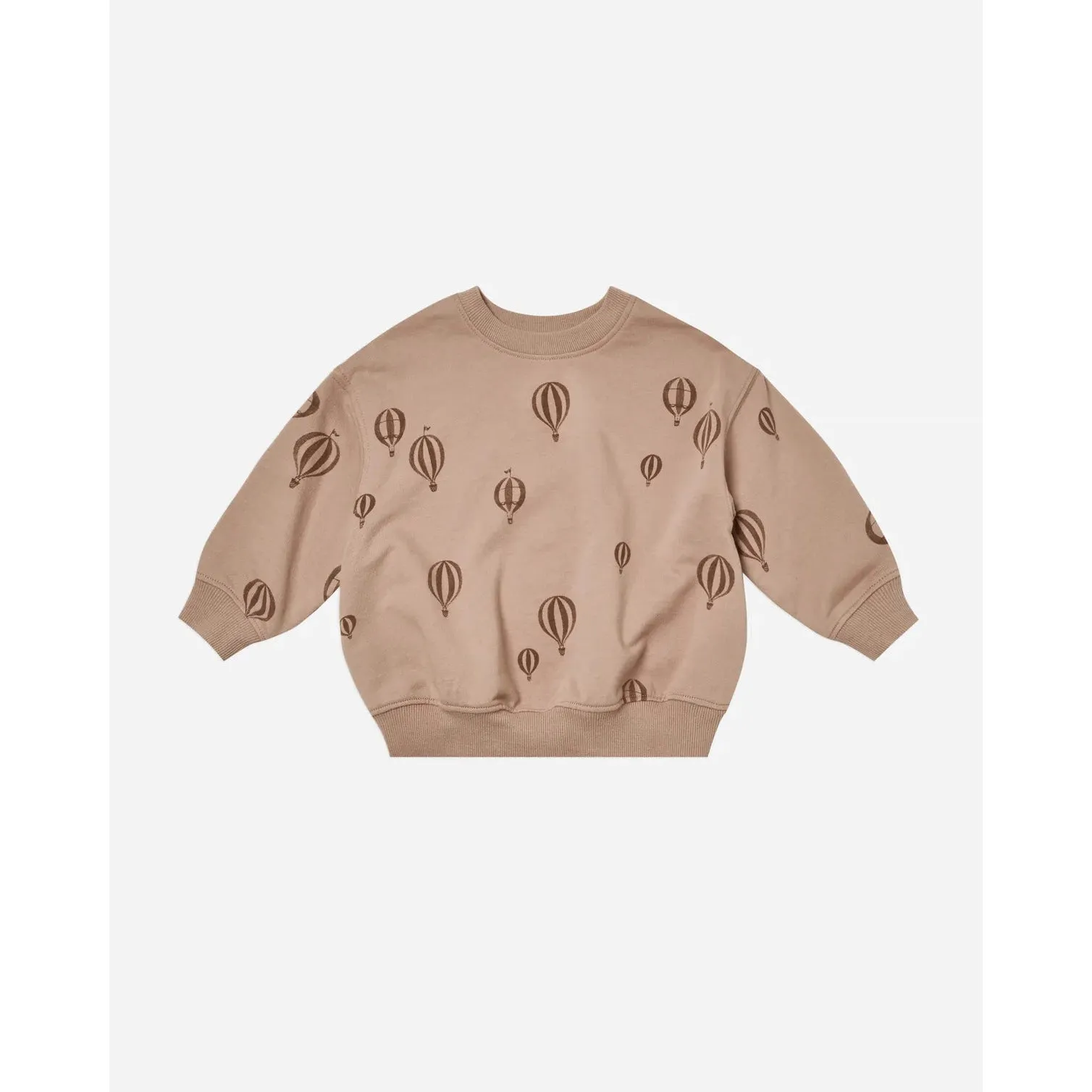 Rylee & Cru Hot Air Balloons Relaxed Sweatshirt