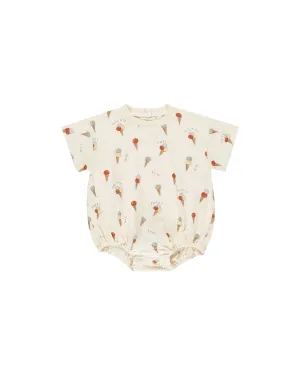 RYLEE   CRU Relaxed Bubble Romper || Gelato