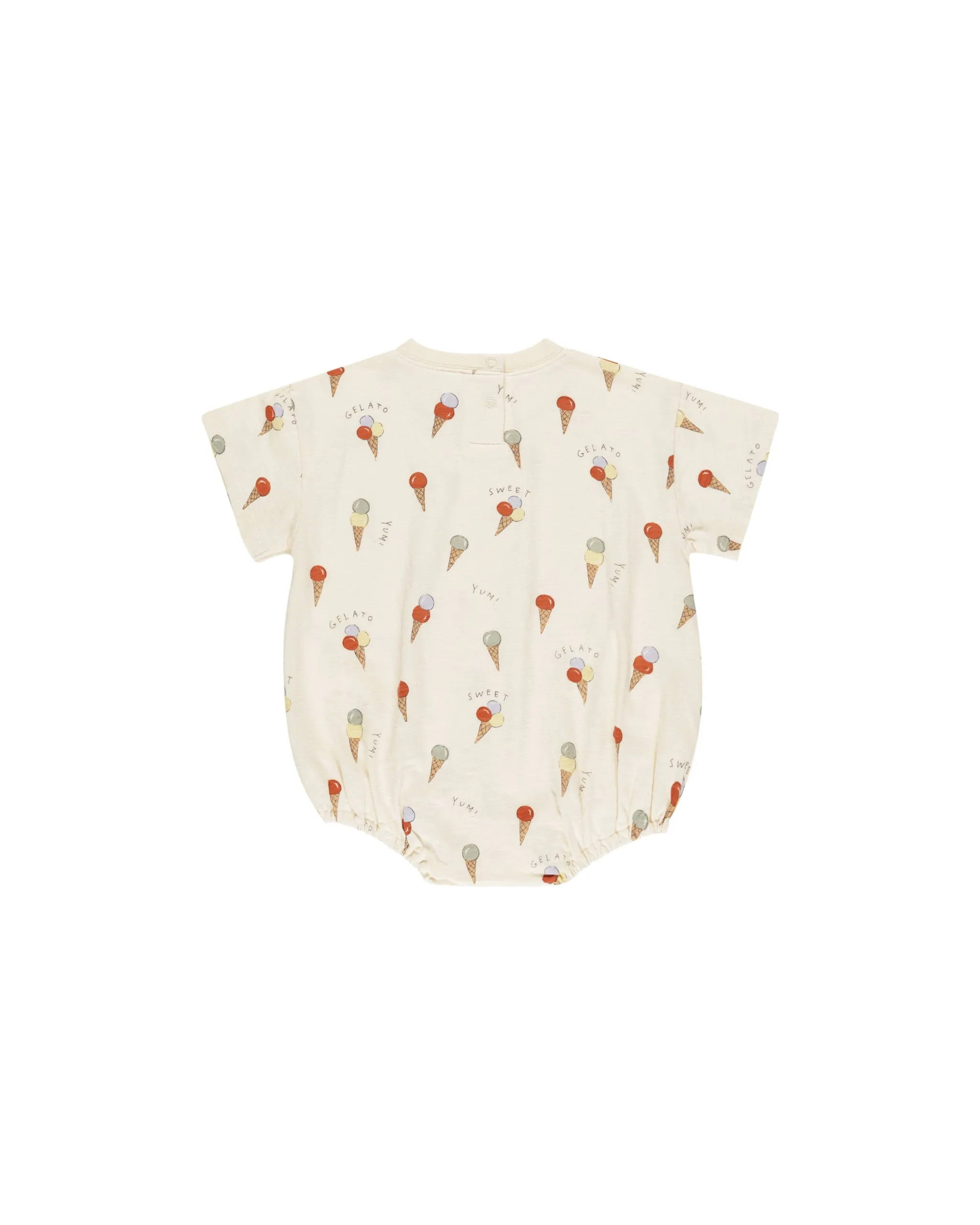 RYLEE   CRU Relaxed Bubble Romper || Gelato
