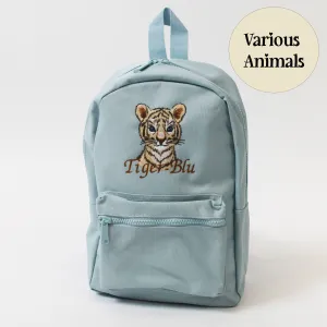 Safari Animal Personalised Backpack - Various Animals & Coloured Backpacks
