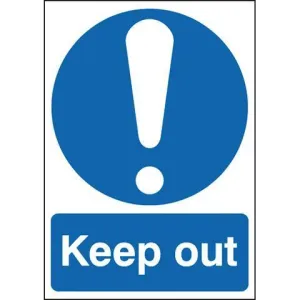 Safety Signs Keep Out