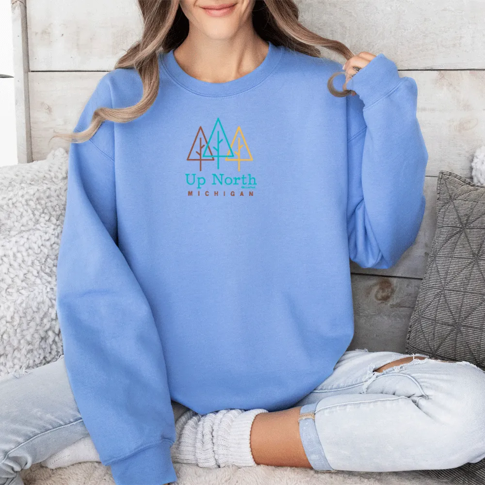 SALE "Beautiful Up North" Relaxed Fit Classic Crew Unisex Sweatshirt