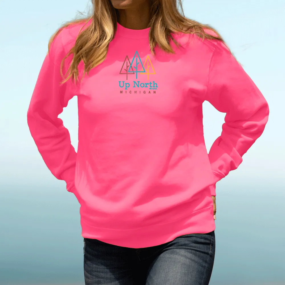 SALE "Beautiful Up North" Relaxed Fit Classic Crew Unisex Sweatshirt