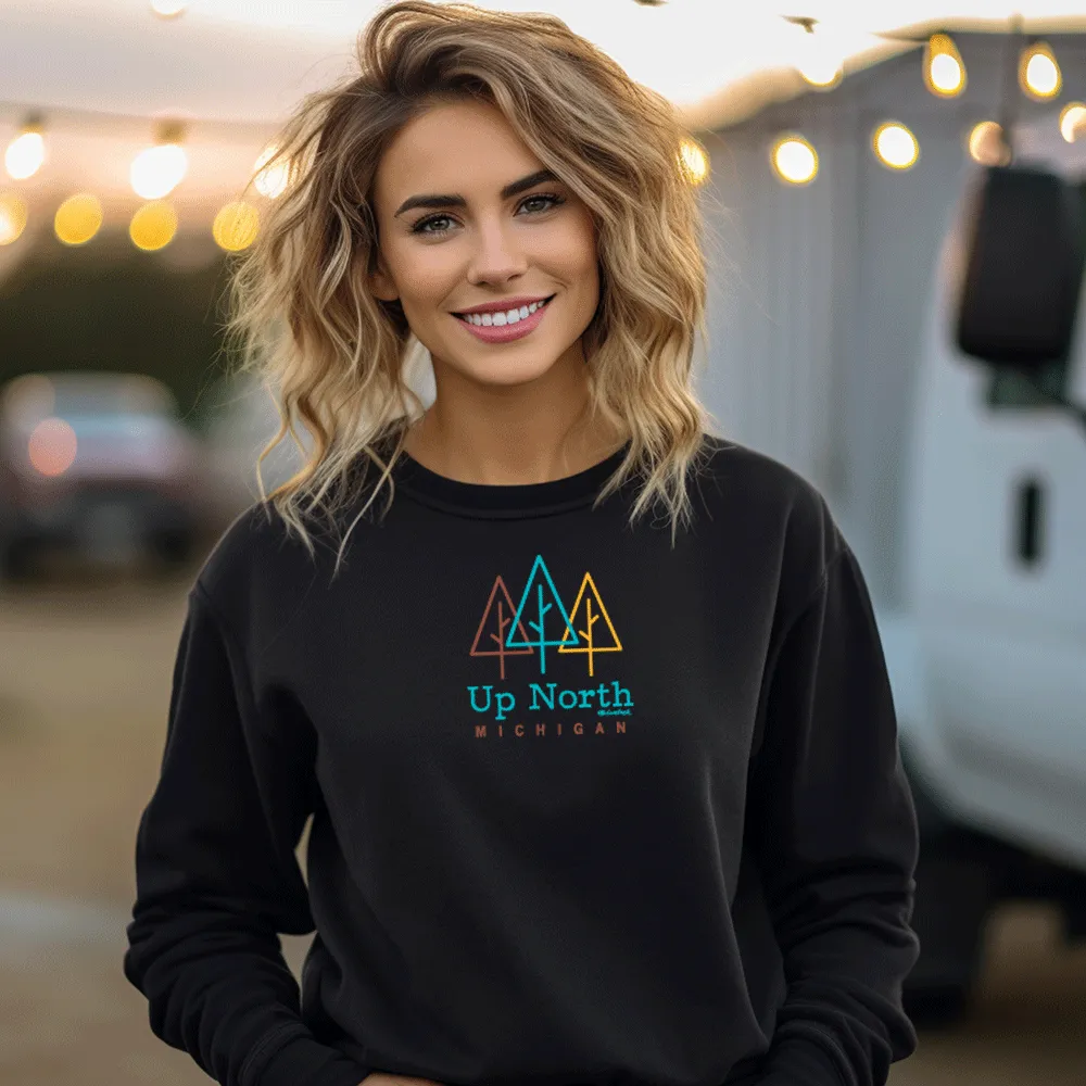 SALE "Beautiful Up North" Relaxed Fit Classic Crew Unisex Sweatshirt